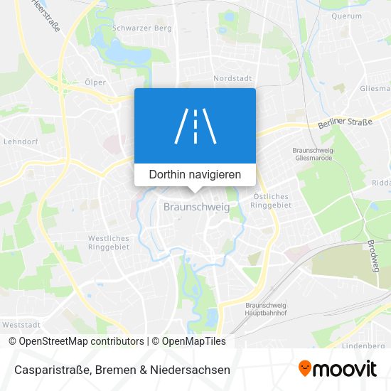 Casparistraße Karte