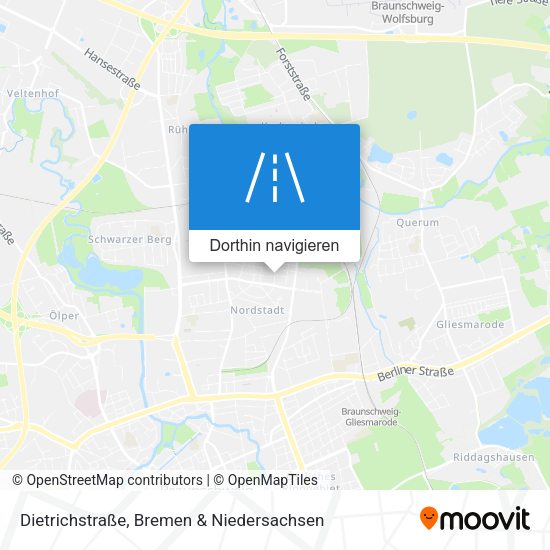 Dietrichstraße Karte