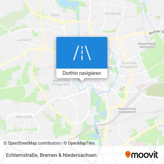 Echternstraße Karte