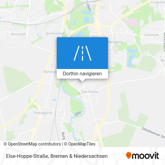 Else-Hoppe-Straße Karte