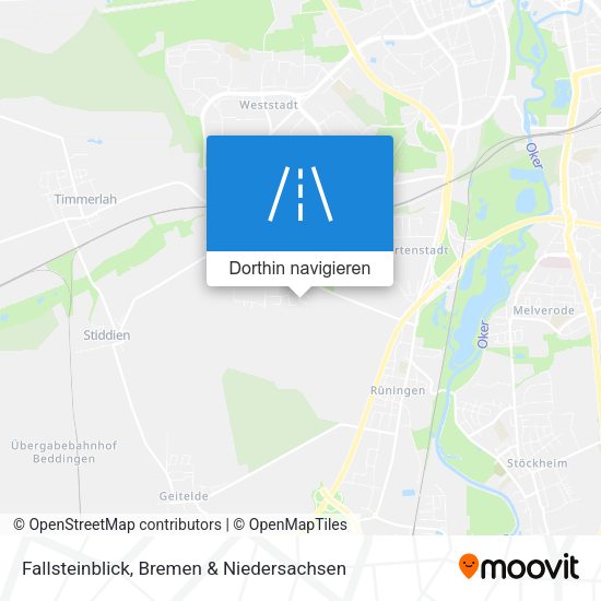 Fallsteinblick Karte