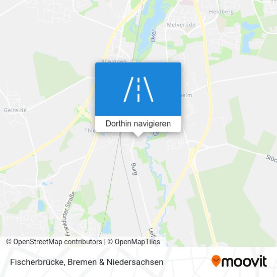 Fischerbrücke Karte
