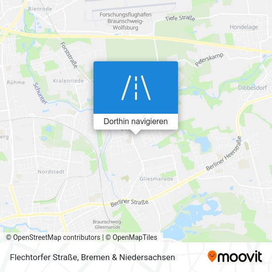 Flechtorfer Straße Karte