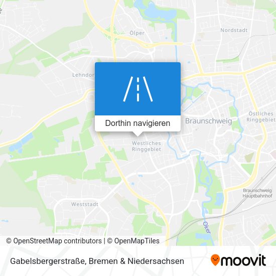Gabelsbergerstraße Karte