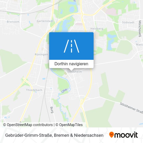 Gebrüder-Grimm-Straße Karte
