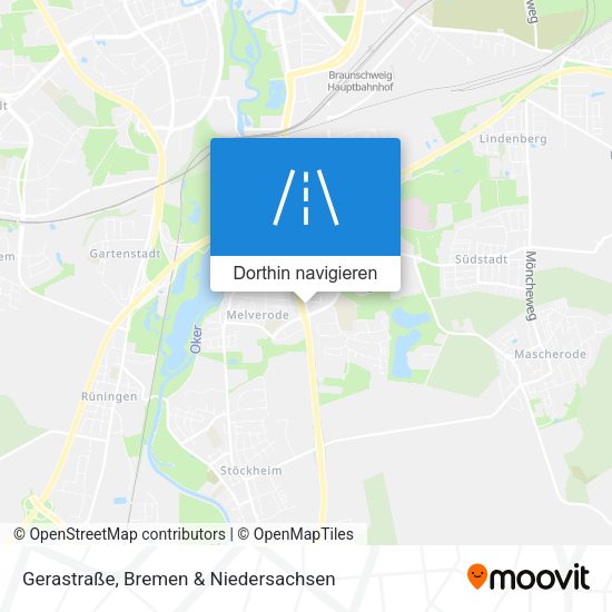 Gerastraße Karte