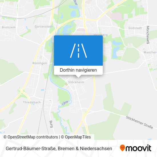 Gertrud-Bäumer-Straße Karte