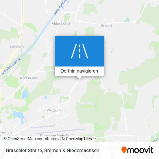 Grasseler Straße Karte