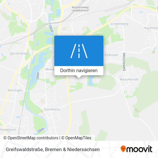 Greifswaldstraße Karte