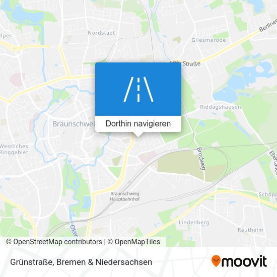 Grünstraße Karte