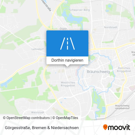 Görgesstraße Karte
