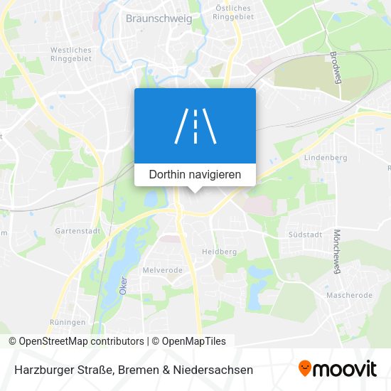 Harzburger Straße Karte