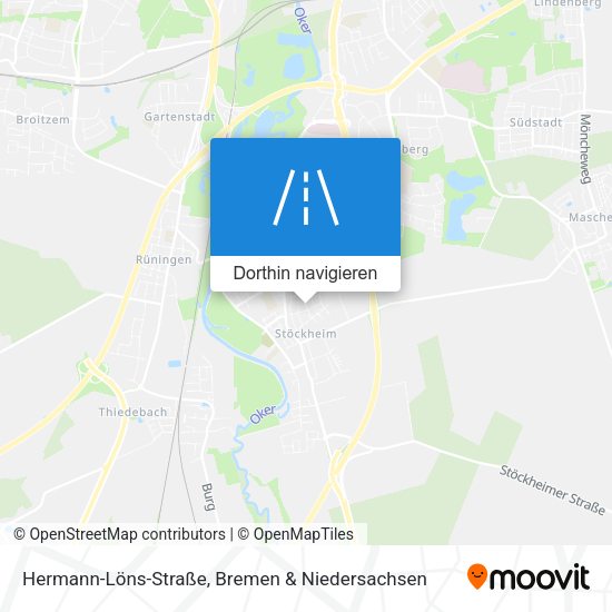 Hermann-Löns-Straße Karte