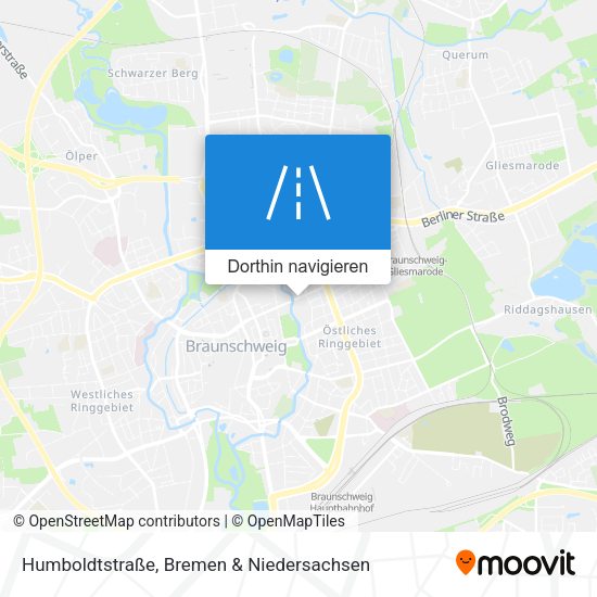 Humboldtstraße Karte