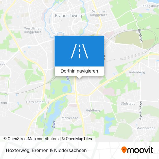 Höxterweg Karte