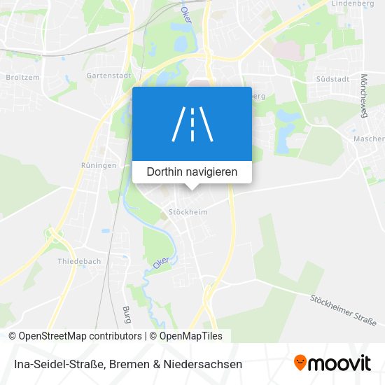 Ina-Seidel-Straße Karte