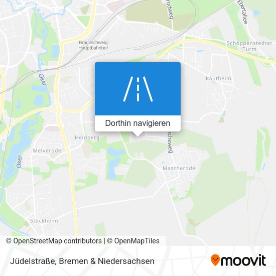 Jüdelstraße Karte