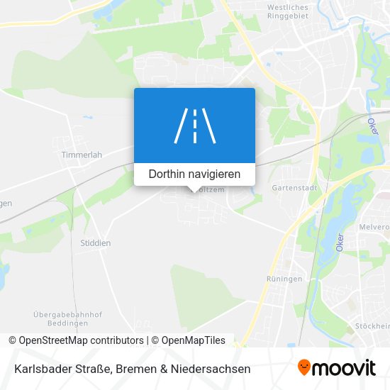 Karlsbader Straße Karte