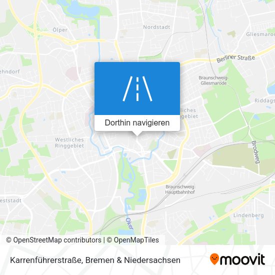 Karrenführerstraße Karte
