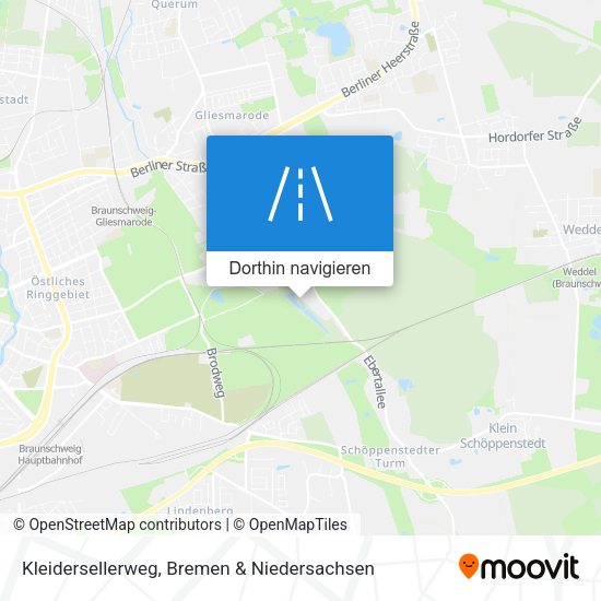 Kleidersellerweg Karte