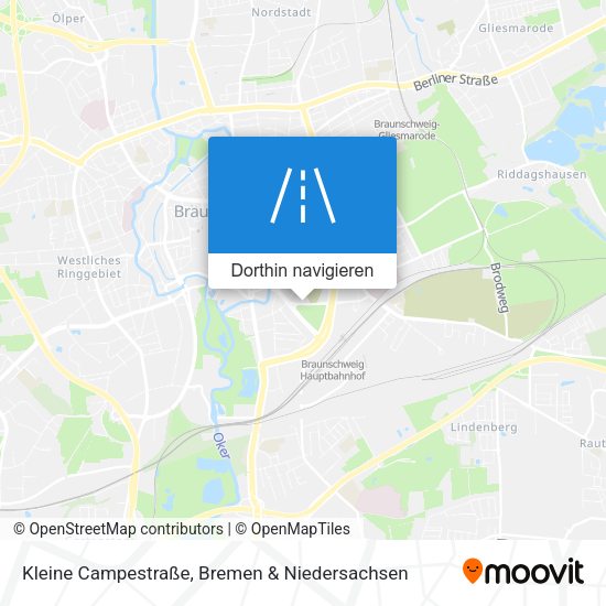 Kleine Campestraße Karte