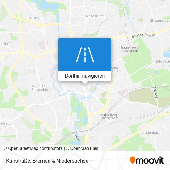 Kuhstraße Karte