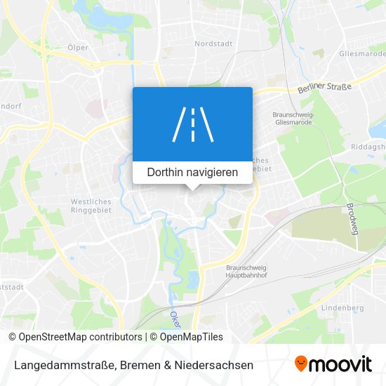 Langedammstraße Karte