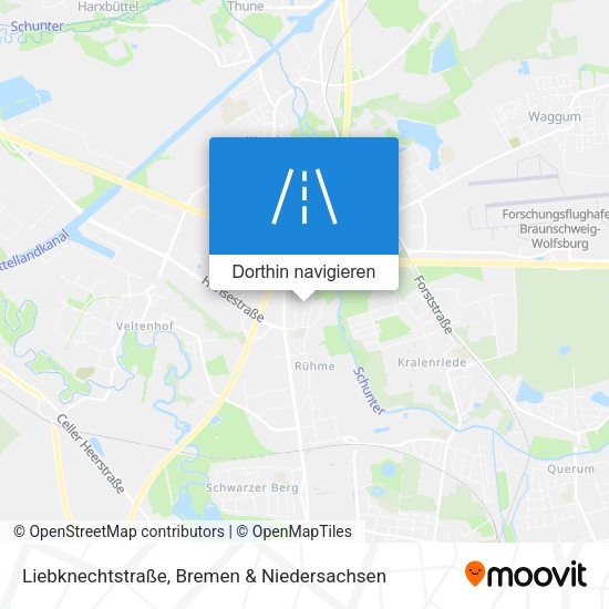 Liebknechtstraße Karte