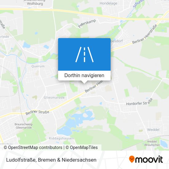 Ludolfstraße Karte