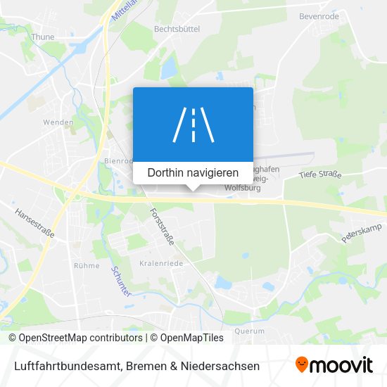 Luftfahrtbundesamt Karte