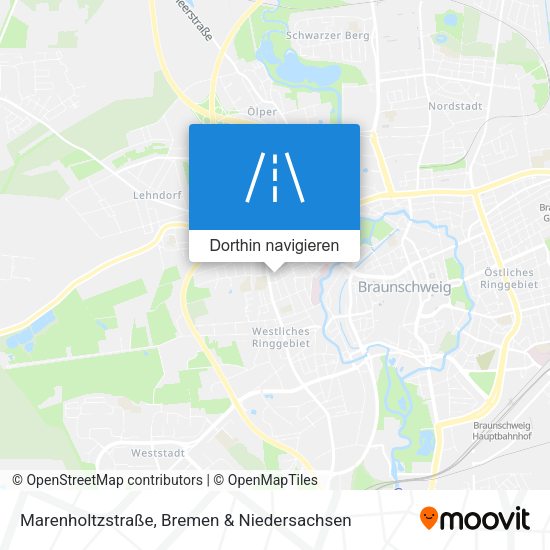 Marenholtzstraße Karte