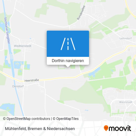 Mühlenfeld Karte
