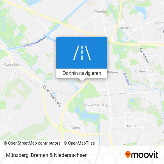 Münzberg Karte