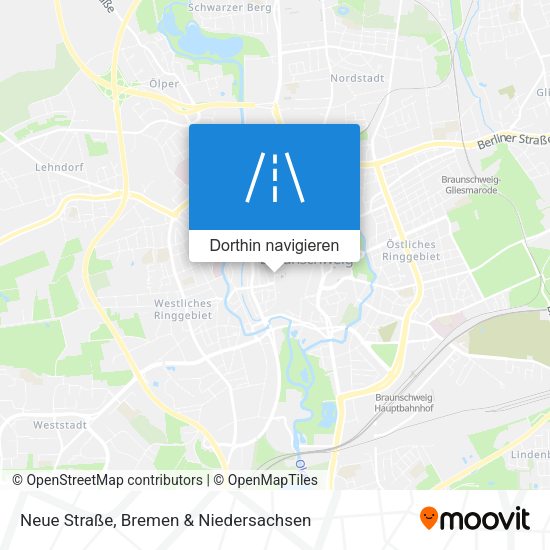Neue Straße Karte