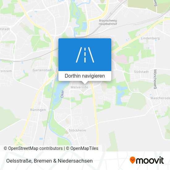 Oelsstraße Karte