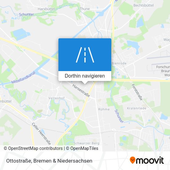 Ottostraße Karte