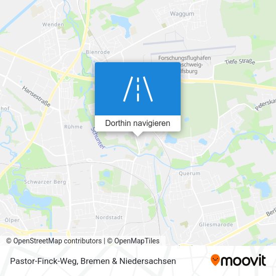 Pastor-Finck-Weg Karte
