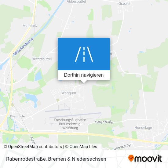 Rabenrodestraße Karte