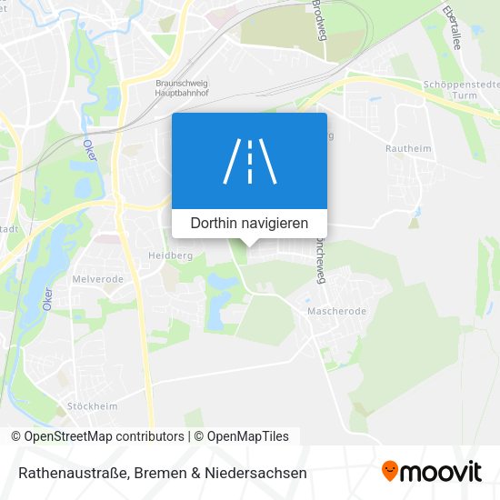 Rathenaustraße Karte