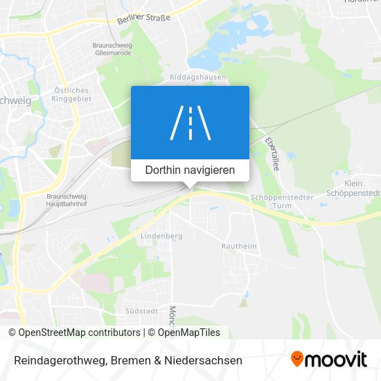 Reindagerothweg Karte