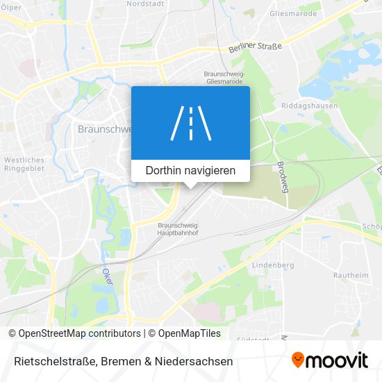 Rietschelstraße Karte