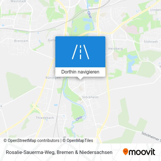 Rosalie-Sauerma-Weg Karte