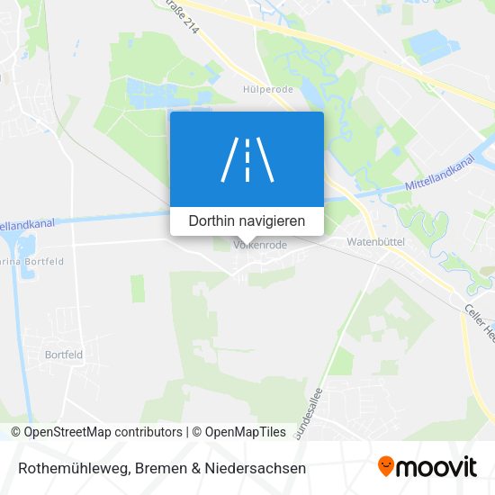 Rothemühleweg Karte