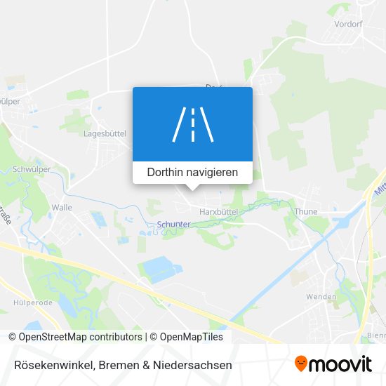 Rösekenwinkel Karte