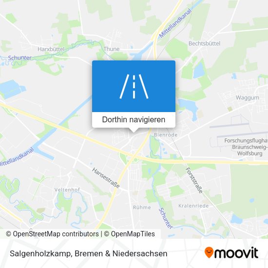 Salgenholzkamp Karte