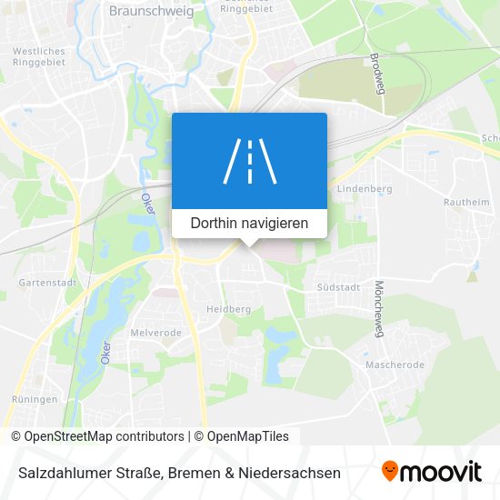 Salzdahlumer Straße Karte