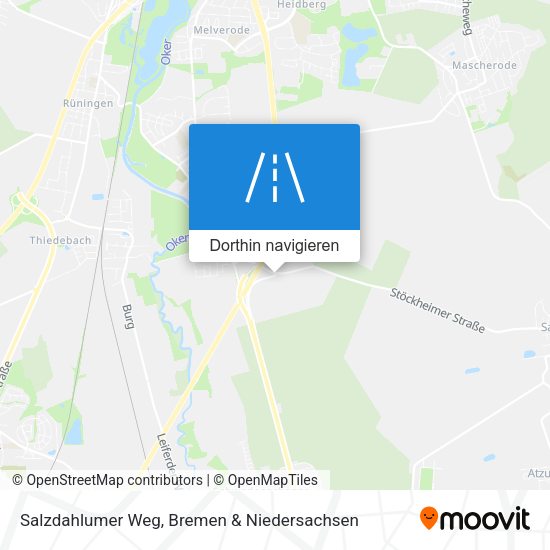 Salzdahlumer Weg Karte