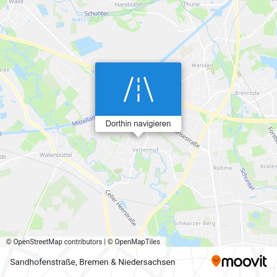 Sandhofenstraße Karte