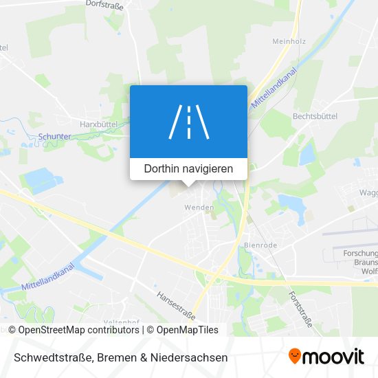 Schwedtstraße Karte
