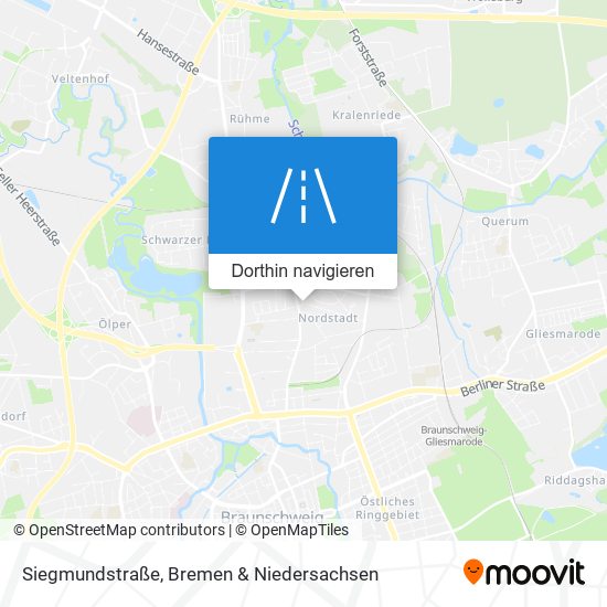 Siegmundstraße Karte
